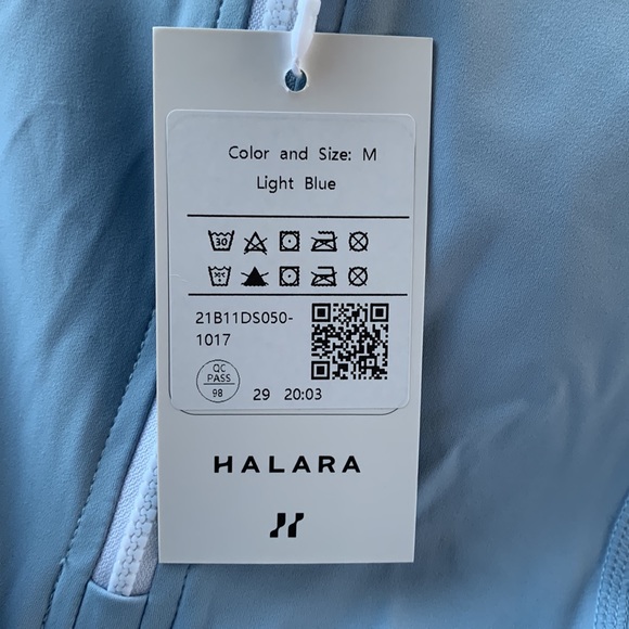 Halara hooded sports dress. Size M. Light Blue. - Picture 5 of 5